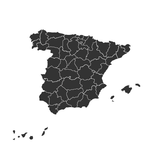 Mapa seguro decesos províncias